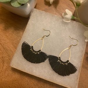 18k Gold Plated Tassel Earrings ~ Handmade ~